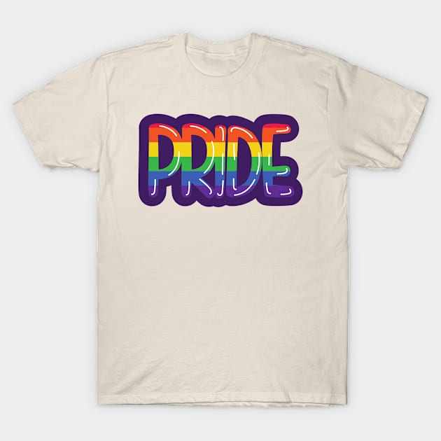 Pride in lgbt pride month T-Shirt by MerchByThisGuy